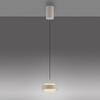 JUST LIGHT Kolekce Schöner Wohnen LED závěsné svítidlo Elmo, písková barva Comfort Lift 3000K