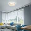 JUST LIGHT LED stropní svítidlo kruhové průměr 22cm bílé teplá bílá 3000K 3000K