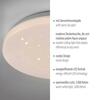 JUST LIGHT LED stropní svítidlo bílé hvězdné nebe průměr 22cm teplá bílá 3000K 3000K