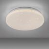 JUST LIGHT LED stropní svítidlo bílé hvězdné nebe průměr 22cm teplá bílá 3000K 3000K