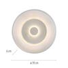 JUST LIGHT LED stropní svítidlo bílé s křišťálovým efektem, dálkové ovládání, Tuya, stmívatelné s aplikací RGB/2700-5000K