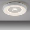 JUST LIGHT LED stropní svítidlo bílé s křišťálovým efektem, dálkové ovládání, Tuya, stmívatelné s aplikací RGB/2700-5000K