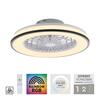 JUST LIGHT LED stropní ventilátor CCT RGB změna barev dálkový ovladač RGB/2700-6500K