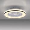 JUST LIGHT LED stropní ventilátor CCT RGB změna barev dálkový ovladač RGB/2700-6500K