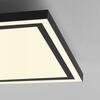 JUST LIGHT LED stropní svítidlo 30x30cm, černá, dálkové ovládání, stmívatelné, CCT ovládané přes aplikaci Tuya 2700-5000K
