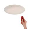 LEUCHTEN DIREKT is JUST LIGHT LED stropní svítidlo kruhové v bílé s hvězdným nebem a nastavitelnou barvou světla Smart Home MEDION RGB+3000-5000K