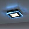 LEUCHTEN DIREKT is JUST LIGHT LED stropní svítidlo černé RGB, CCT stmívatelné s dálkovým ovládáním 2700-5000K LD 14510-18