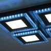 LEUCHTEN DIREKT is JUST LIGHT LED stropní svítidlo černé RGB barevné scény CCT stmívatelné 2700-5000K LD 14511-18