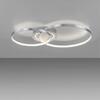 LEUCHTEN DIREKT is JUST LIGHT LED stropní svítidlo hliník otočné světelné kruhy samostatně vypínatelné 3000K LD 14540-95