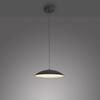 JUST LIGHT Kolekce Schöner Wohnen LED závěsné svítidlo LENTE, černá, stmívatelné, paměťová funkce, krokově stmívatelné 3000K
