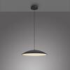 JUST LIGHT Kolekce Schöner Wohnen LED závěsné svítidlo LENTE, černé, stmívatelné, paměťová funkce, krokově stmívatelné 3000K