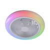 JUST LIGHT LED stropní svítidlo s ventilátorem BRANDA bílé RGB CCT RGB/3000-6500K