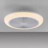 JUST LIGHT LED stropní svítidlo s ventilátorem BRANDA bílé RGB CCT RGB/3000-6500K