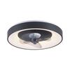JUST LIGHT LED stropní svítidlo s ventilátorem černé, časovač, stmívatelné paměťová funkce 2700-5000K