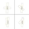 LEUCHTEN DIREKT is JUST LIGHT LED stropní svítidlo stříbrná barva 99x69cm, hranaté, stmívatelné, downlight+sidelight 2700-5000K