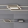 LEUCHTEN DIREKT is JUST LIGHT LED stropní svítidlo 1000x17,9cm černá ploché stmívatelné vypínačem jednoduchý panel 3000K LD 14694-18