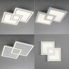 LEUCHTEN DIREKT is JUST LIGHT LED stropní svítidlo bílé ovládání vypínačem teplé bílé světlo paměťová funkce 3000K LD 14880-16