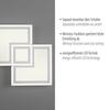 LEUCHTEN DIREKT is JUST LIGHT LED stropní svítidlo bílé ovládání vypínačem teplé bílé světlo paměťová funkce 3000K LD 14880-16