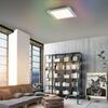 LEUCHTEN DIREKT LED stropní svítidlo 40x40, bílá, ploché Rainbow RGB, dálkový ovladač RGB+2700-6000K