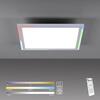 LEUCHTEN DIREKT LED stropní svítidlo 40x40, bílá, ploché Rainbow RGB, dálkový ovladač RGB+2700-6000K