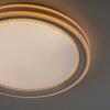 LEUCHTEN DIREKT is JUST LIGHT LED stropní svítidlo 48,5x48,5cm, kruhové, bílé, stmívatelné, hra barev, CCT LED panel RGB+2700-6500