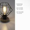 LEUCHTEN DIREKT is JUST LIGHT Stolní lampa, dřevodekor, 1xE27 max. 40 W, do interiéru, dřevodekor+kov,