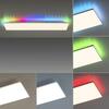 LEUCHTEN DIREKT is JUST LIGHT LED stropní svítidlo 100,5x25,5cm bílé hranaté RGB+CCT stmívatelné panel RGB+2700-5000K