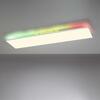 LEUCHTEN DIREKT is JUST LIGHT LED stropní svítidlo 100,5x25,5cm bílé hranaté RGB+CCT stmívatelné panel RGB+2700-5000K