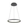 JUST LIGHT Kolekce Schöner Wohnen LED závěsné svítidlo QUILLO, černé, stmívatelné, Comfort Lift, SimplyDim 3000K