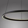 JUST LIGHT Kolekce Schöner Wohnen LED závěsné svítidlo QUILLO, černé, stmívatelné, Comfort Lift, SimplyDim 3000K