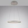 JUST LIGHT Kolekce Schöner Wohnen LED závěsné svítidlo QUILLO, písková barva, stmívatelné, paměťová funkce, SimplyDim 3000K