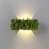 LEUCHTEN DIREKT is JUST LIGHT LED nástěnné svítidlo islandský mech hra světla teplé bílé světlo do interiéru 3000K LD 15637-66