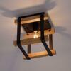 LEUCHTEN DIREKT is JUST LIGHT LED stropní svítidlo, vintage, design dřeva, E27 bez žárovky, max. 40W, retro