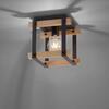 LEUCHTEN DIREKT is JUST LIGHT LED stropní svítidlo, vintage, design dřeva, E27 bez žárovky, max. 40W, retro