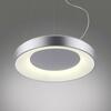LEUCHTEN DIREKT is JUST LIGHT LED závěsné svítidlo stříbrné ovládané přes aplikaci Tuya stmívatelné RGB+CCT 2700-5000K LD 17075-21