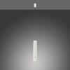 JUST LIGHT LED závěsné svítidlo bílé nastavitelná výška magnetická nabíjecí hlava 3000K LD 18281-16