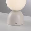 JUST LIGHT Kolekce Schöner Wohnen LED bateriové stolní svítidlo RUDI, písková barva, přes USB 3000-6000K