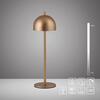 JUST LIGHT Kolekce Schöner Wohnen LED stolní lampa Bellies zlatá barva 3000K