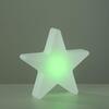 JUST LIGHT LED bateriové svítidlo AKKU-STAR, bílá, malé, venkovní, IP44, nabíjecí přes USB RGB/6000K