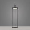 JUST LIGHT LED stolní lampa na baterie černá 50cm dotykový stmívač IP44 zahradní svítidlo 2700K LD 19301-18