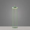 JUST LIGHT LED stolní lampa na baterie zelená 50cm dotykový stmívač IP44 zahradní svítidlo 2700K LD 19301-43