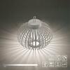 JUST LIGHT LED stolní lampa průměr 36cm moblní na baterie USB IP44 stmívatelné dotykem 2700K LD 19304-40