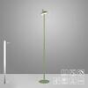 JUST LIGHT LED stojací svítidlo na baterie zelené dotykový stmívač IP44 do interiéru i na zahradu 2700K LD 19311-43