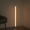 VÝPRODEJ VZORKU LEUCHTEN DIREKT is JUST LIGHT LED stojací svítidlo, stříbrná barva, ideální párty osvětlení, RGB, stmívatelné, dálkový ovladač RGB
