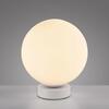 JUST LIGHT LED stolní lampa, koule, bílé, Smarthome, stmívatelné, dálkový ovladač s aplikací Tuya RGB, 2700-5000K