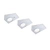 LEUCHTEN DIREKT is JUST LIGHT LED skříňkové svítidlo, ocel, 3-ramenné, klínovité, moderní 3000K 84111-55-3