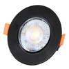 Ecolite SMD kruh 9cm výklopný max.7W IP20 560lm CCT černá LED-YL201/7W/CCT/CR