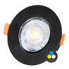 Ecolite SMD kruh 9cm výklopný max.7W IP20 560lm CCT černá LED-YL201/7W/CCT/CR
