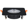 Ecolite SMD čtverec 9cm výklopný max.7W IP20 560lm CCT černá LED-YL202/7W/CCT/CR