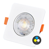 Ecolite SMD čtverec 9cm výklopný max.7W IP20 560lm CCT bílá LED-YL202/7W/CCT/BI